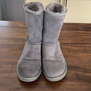 grey UGG boots